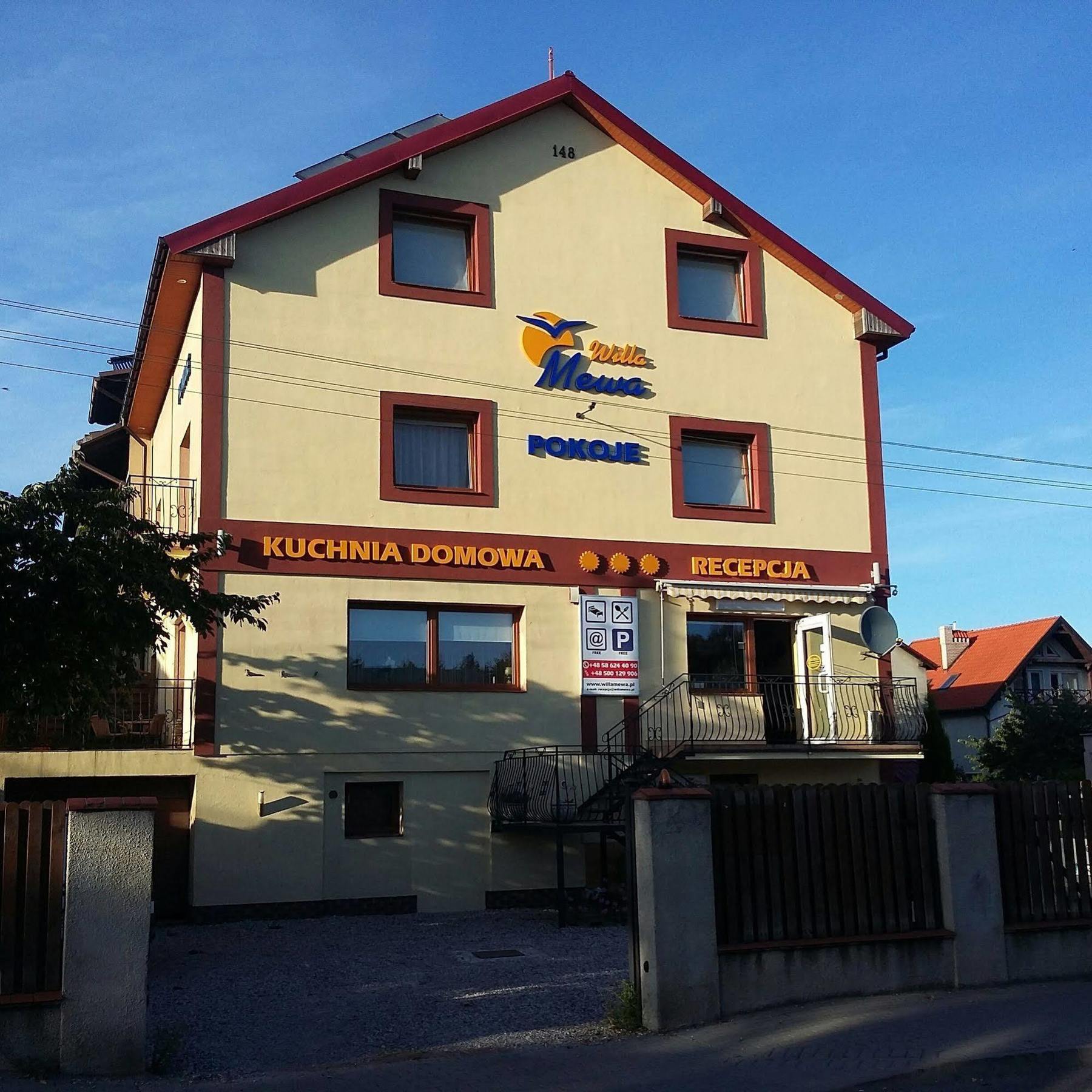 Willa Mewa Gdynia Eksteriør bilde